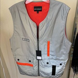 Diplomacy Silver vest